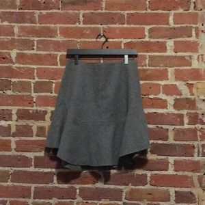 Madewell grey skirt wool!